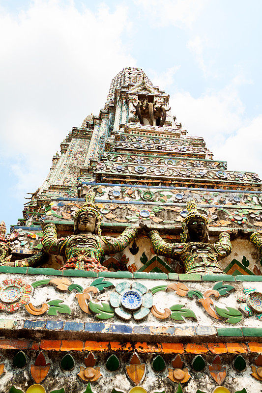 Wat Arun山顶